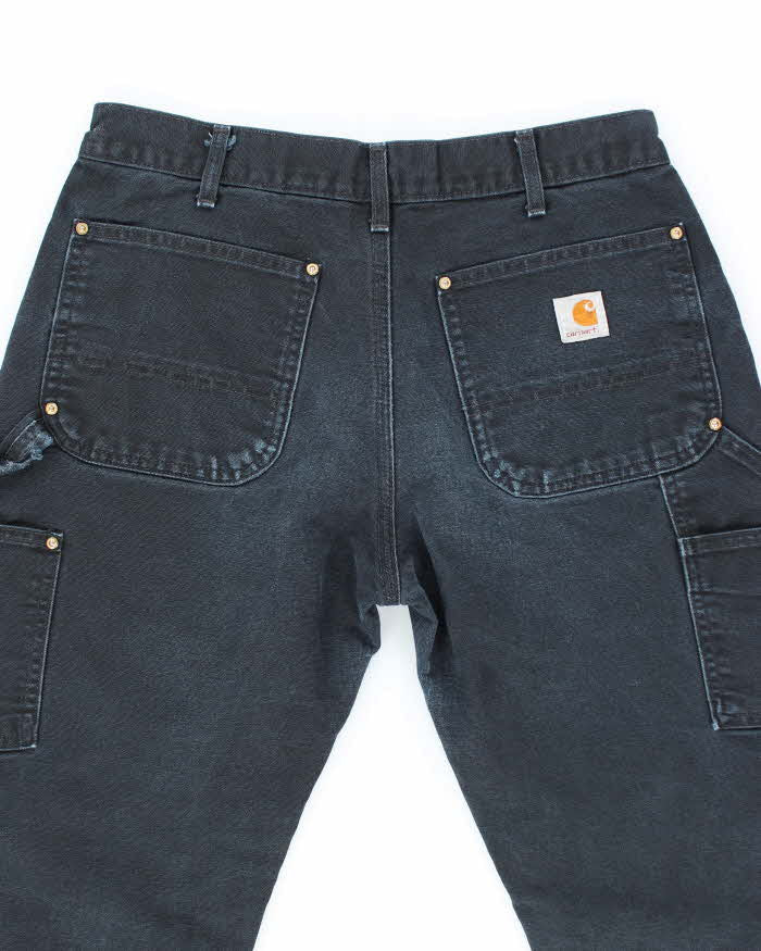 Vintage 2000's Carhartt Double Knee Faded Carpenter Trousers - W30 L28