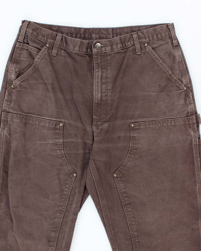 Vintage 2000's Carhartt Double Knee Heavyweight Carpenter Trousers - W34 L29