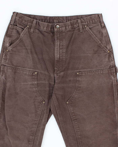 Vintage 2000's Carhartt Double Knee Heavyweight Carpenter Trousers - W34 L29