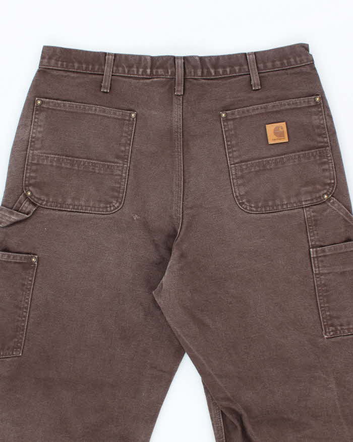 Vintage 2000's Carhartt Double Knee Heavyweight Carpenter Trousers - W34 L29