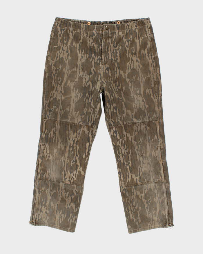 Vintage 90's Columbia Gore-Tex Tree Bark Camouflage Trousers - W34 L28
