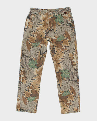 Vintage Y2K Walls Real Tree Camouflage Relaxed Fit Trousers - W32 L30