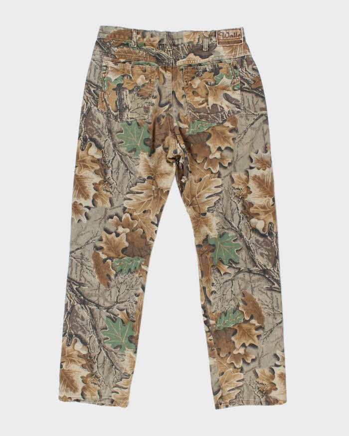 Vintage Y2K Walls Real Tree Camouflage Relaxed Fit Trousers - W32 L30