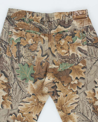 Vintage Y2K Walls Real Tree Camouflage Relaxed Fit Trousers - W32 L30