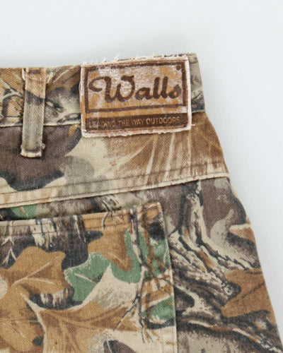 Vintage Y2K Walls Real Tree Camouflage Relaxed Fit Trousers - W32 L30