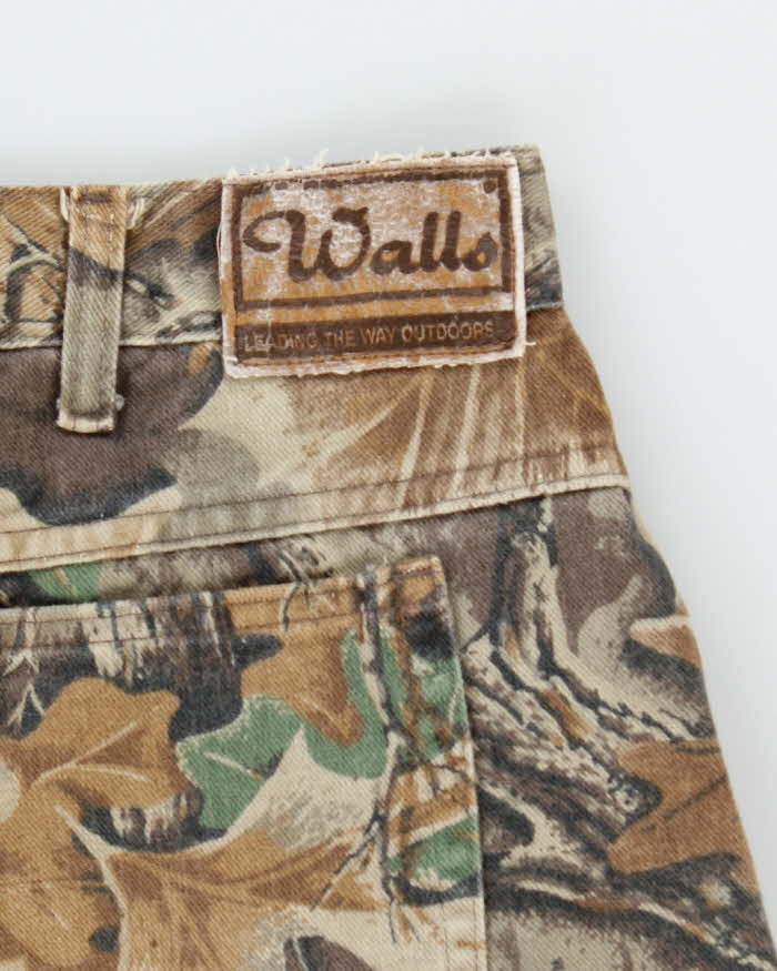 Vintage Y2K Walls Real Tree Camouflage Relaxed Fit Trousers - W32 L30