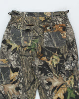 Vintage Y2K Mossy Oak Camouflage Wide Leg Cargo Trousers - W31 L30