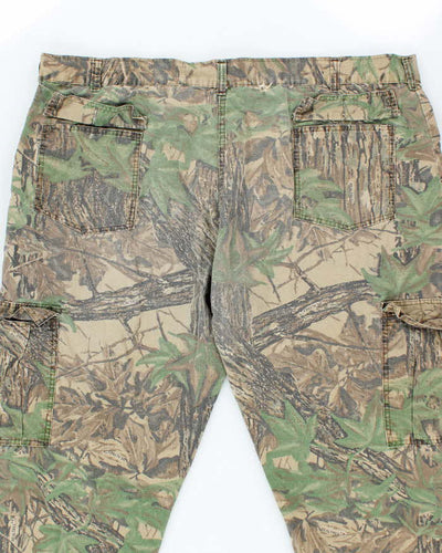 Vintage 90's Red Head Real Tree Camouflage Baggy Fit Cargo Trousers - W46 L28