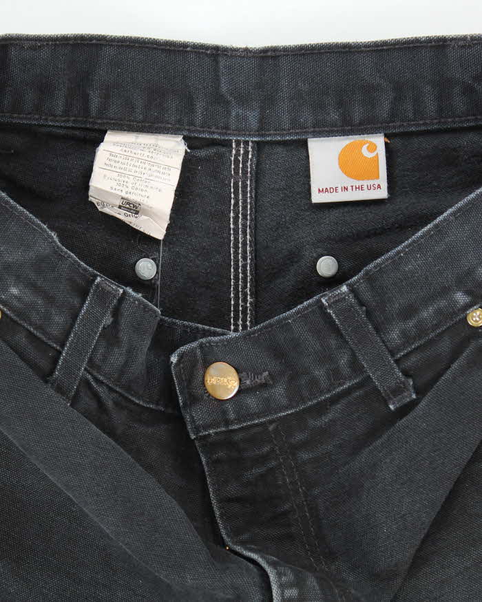 Vintage 2000's Carhartt Faded Double Carpenter Trousers - W30 L27