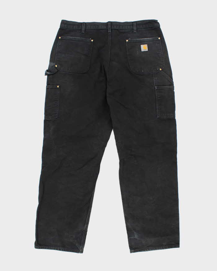 Vintage Carhartt Heavyweight Wide Leg Double Knee Carpenter Trousers - W36 L31