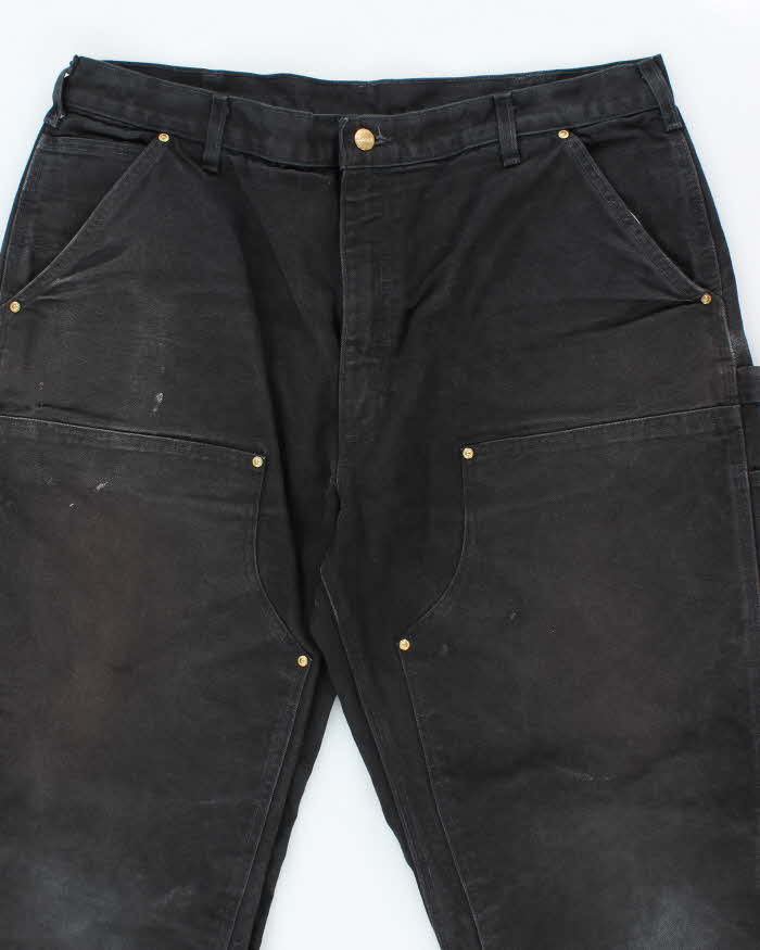 Vintage Carhartt Heavyweight Wide Leg Double Knee Carpenter Trousers - W36 L31