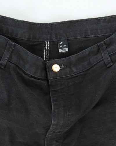 Vintage Carhartt Heavyweight Wide Leg Double Knee Carpenter Trousers - W36 L31