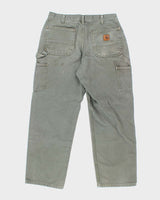 Vintage Y2K Carhartt Heavyweight Double Knee Carpenter Trousers - W30 L27