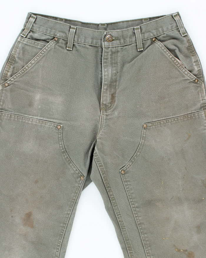 Vintage Y2K Carhartt Heavyweight Double Knee Carpenter Trousers - W30 L27