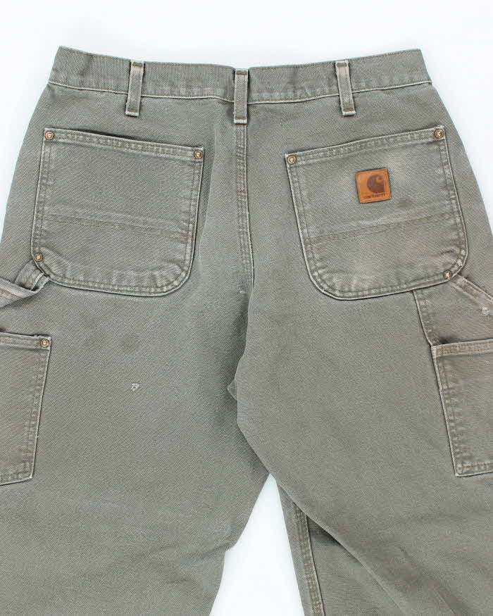 Vintage Y2K Carhartt Heavyweight Double Knee Carpenter Trousers - W30 L27
