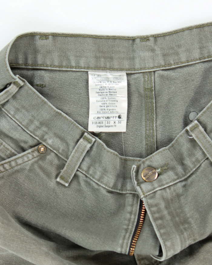 Vintage Y2K Carhartt Heavyweight Double Knee Carpenter Trousers - W30 L27