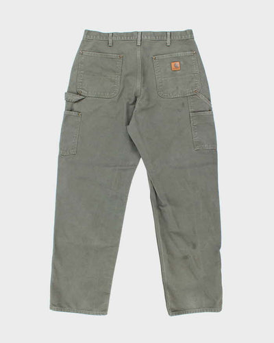 Vintage Y2K Carhartt Heavyweight Double Knee Carpenter Trousers - W32 L31