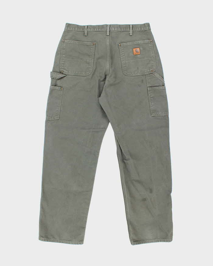 Vintage Y2K Carhartt Heavyweight Double Knee Carpenter Trousers - W32 L31