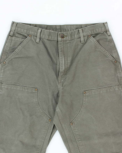Vintage Y2K Carhartt Heavyweight Double Knee Carpenter Trousers - W32 L31