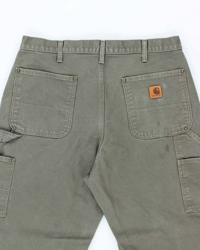 Vintage Y2K Carhartt Heavyweight Double Knee Carpenter Trousers - W32 L31