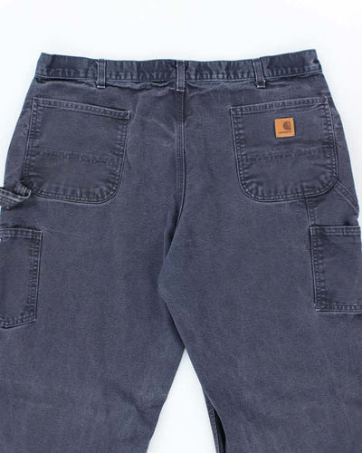Vintage Y2K Carhartt Faded Single Knee Carpenter Trousers - W36 L28