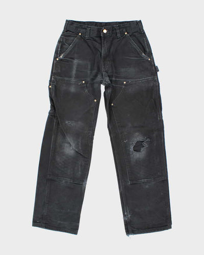 Vintage Y2K Carhartt Faded Distressed Double Knee Carpenter Trousers - W28 L29