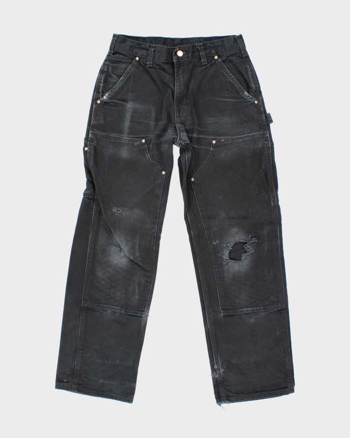 Vintage Y2K Carhartt Faded Distressed Double Knee Carpenter Trousers - W28 L29