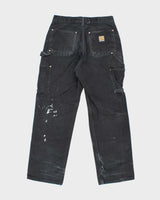 Vintage Y2K Carhartt Faded Distressed Double Knee Carpenter Trousers - W28 L29