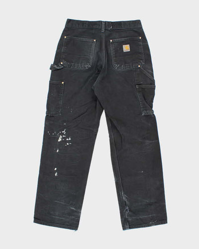 Vintage Y2K Carhartt Faded Distressed Double Knee Carpenter Trousers - W28 L29