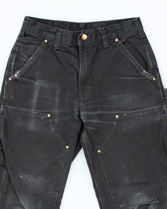 Vintage Y2K Carhartt Faded Distressed Double Knee Carpenter Trousers - W28 L29