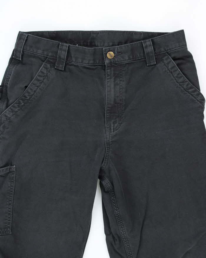 Vintage Carhartt Black Single Knee Carpenter Trousers - W32 L28