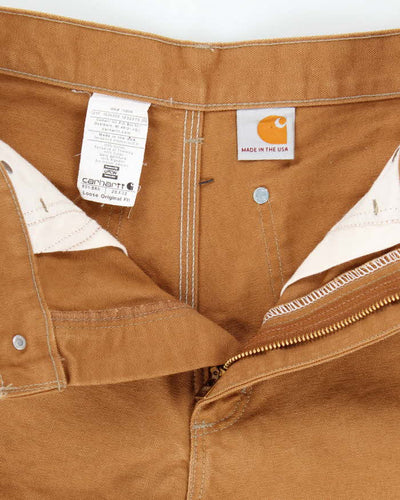 Vintage 2000's Carhartt Heavyweight Double Knee Carpenter Trousers - W28 L31