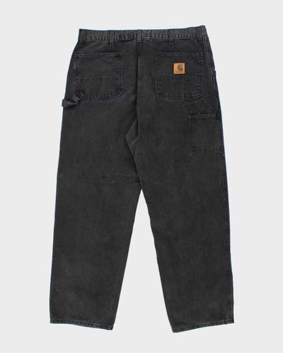 Vintage 2000's Carhartt Faded Single Knee Carpenter Trousers - W38 L30