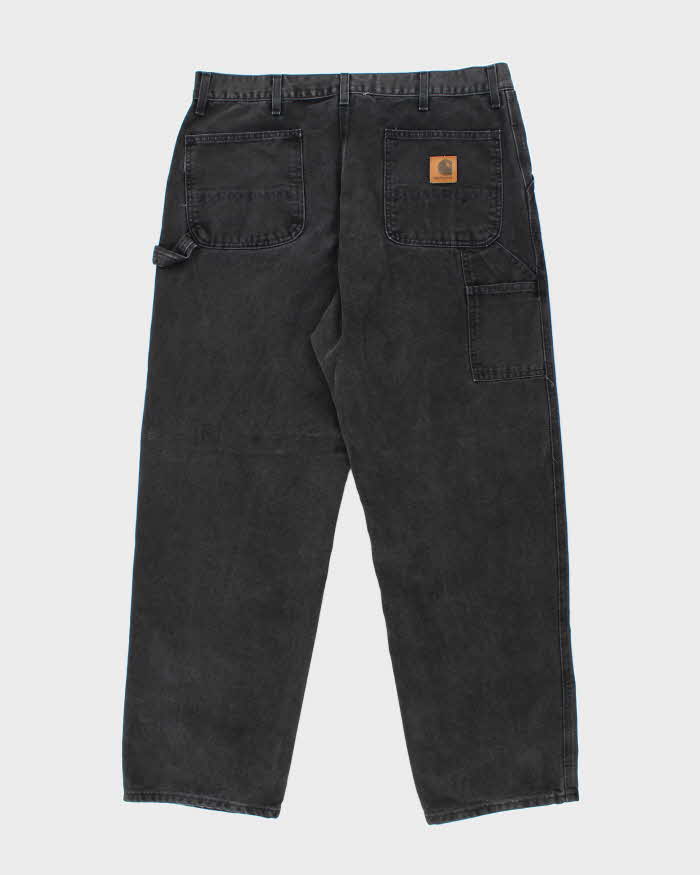 Vintage 2000's Carhartt Faded Single Knee Carpenter Trousers - W38 L30