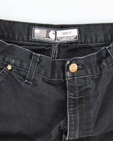 Vintage Carhartt Heavyweight Double Knee Black Carpenter Trousers - W32 L31