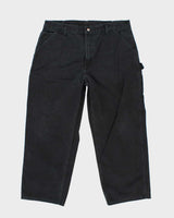 Vintage Carhartt Single Knee Black Faded Carpenter Trousers - W38 L26