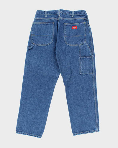 Vintage Dickies Single Knee Denim Carpenter Trousers - W34 L28