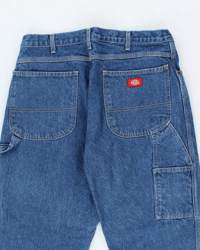 Vintage Dickies Single Knee Denim Carpenter Trousers - W34 L28