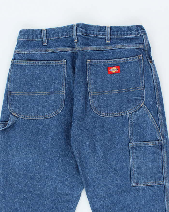Vintage Dickies Single Knee Denim Carpenter Trousers - W34 L28