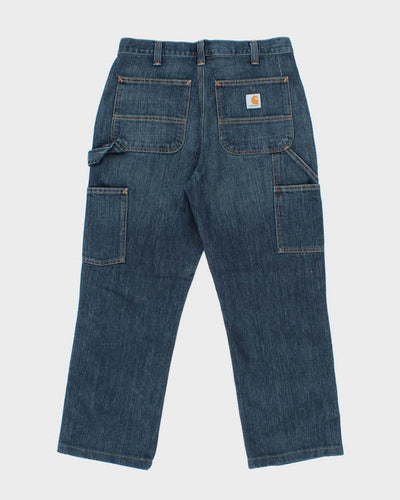 Vintage Carhartt Double Knee Denim Carpenter Trousers - W32 L27