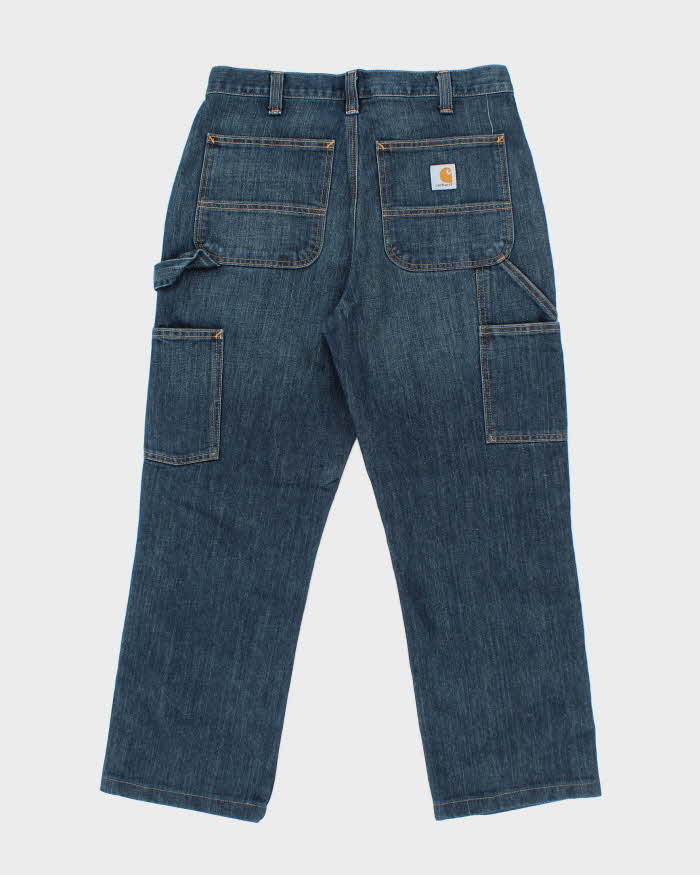 Vintage Carhartt Double Knee Denim Carpenter Trousers - W32 L27