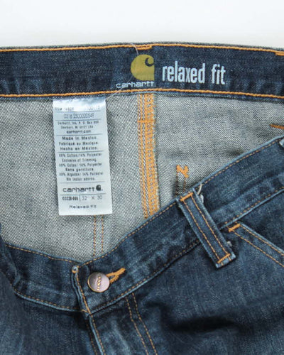 Vintage Carhartt Double Knee Denim Carpenter Trousers - W32 L27