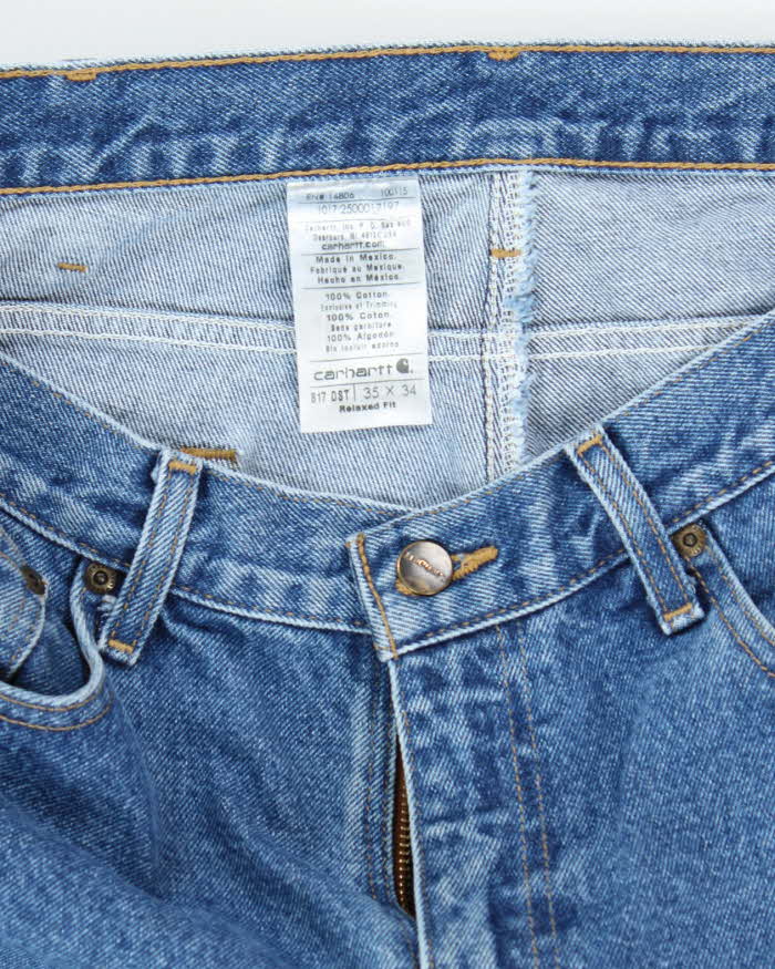 Vintage Carhartt Heavyweight Denim Carpenter Trousers - W34 L34
