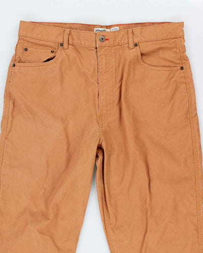 Vintage 2000's Eddie Bauer Brown Carpenter Workwear Trousers - W38 L30