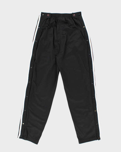 Vintage 90's Adidas Three Stripe Side Poppers Tracksuit Bottoms - S