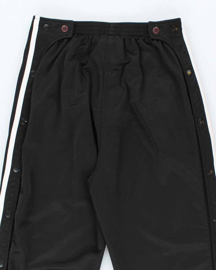 Vintage 90's Adidas Three Stripe Side Poppers Tracksuit Bottoms - S
