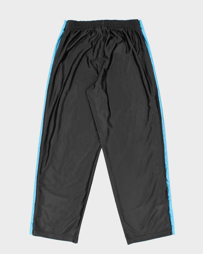 Vintage 90's Nike Side Popper Wide Leg Tracksuit Bottoms - M