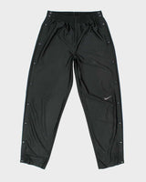 Vintage 90's Nike Side Popper Wide Leg Blackout Tracksuit Bottoms - XL