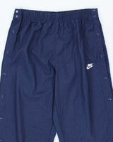 Vintage 90's Nike Force Athletic Side Popper Track Suit Bottoms - M