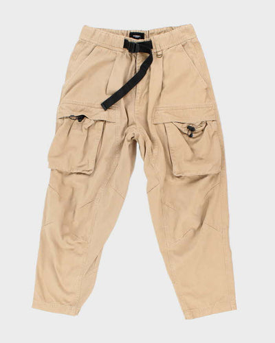 Homme+ Vancouver Baggy Tapered Cargo Trousers - W30 L25